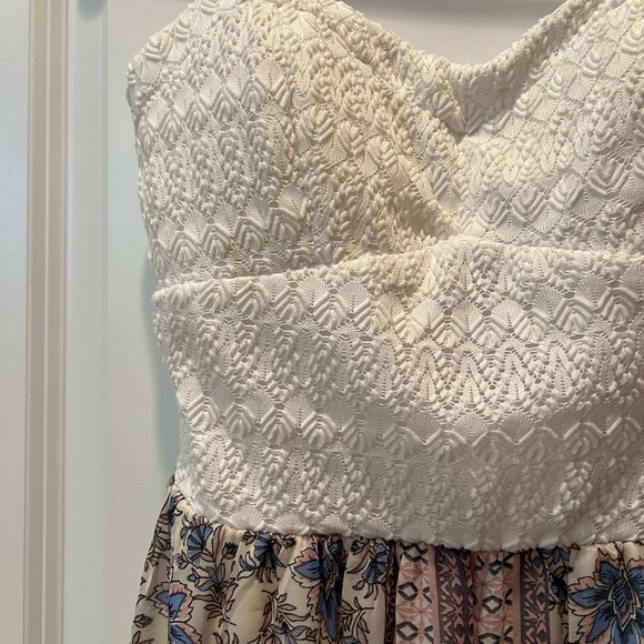 Lily Rose Boho 🦚 Maxi Spaghetti Strap Dress 🪷 - Picture 1 of 6